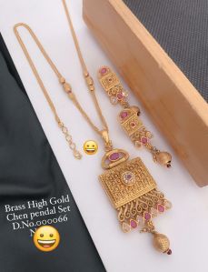 high gold pendant