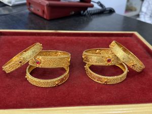 Antique Gold Bangles