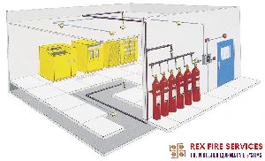 Co2/FM 200 Fire Suppression System