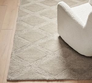 Geometric Hand Tufted Designer Carpet