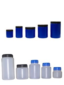 Hdpe blue black pharmaceutical bottles