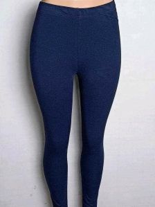 Ladies cotton leggings WITH LYCRA 5%