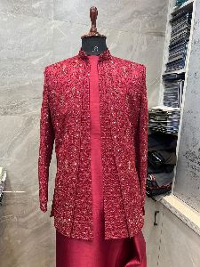 indo western sherwani for men's