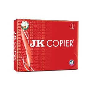 JK Copier 75 GSM A4 Size Paper White 500 sheets (Pack of 1 Ream)