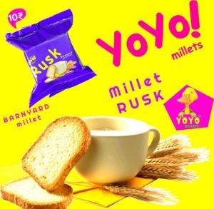 Barnyard Millet Rusk 35grams Pack - Millet Snacks