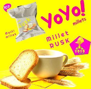 Yoyo Multi Millet Rusk 35grams - Millet Snacks