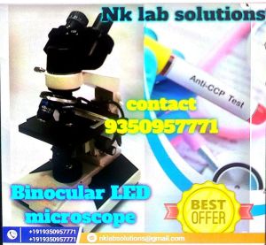 binocular microscope LED light