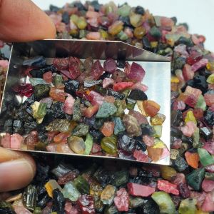 natural tourmaline rough stone