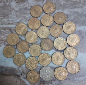 Indian Old 20 paise