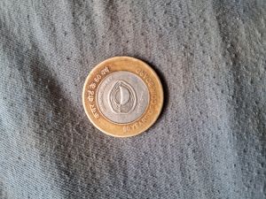 diamond jublee 10 rupee old coin