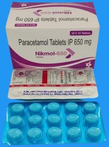 650mg Paracetamol Tablets