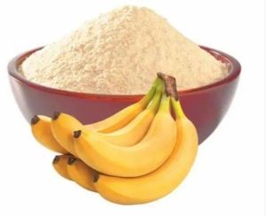 dried banana powder