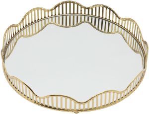 Metal tray for decoration