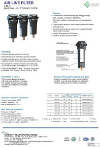 CELF Air Line Filter