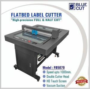 Flatebed LABEL CUTTER (Tablet Die Cutting Machine)
