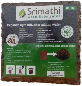 5kg Coco Husk Chips Block