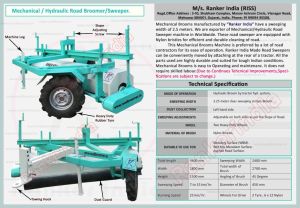 hydraulic broomer