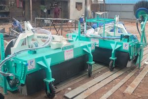Tractor Mounted Road Broomer Machine
