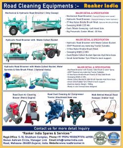 Tractor Mounted Road Broomer Machine