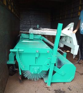Tractor Mounted Road Broomer Machine