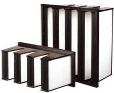 Fiberglass M6 F9 V Bank ASHRAE Filter
