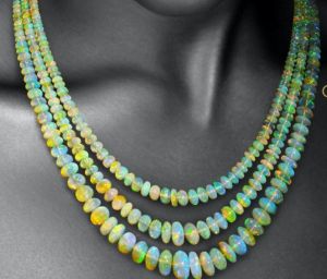 Round Opal Beads