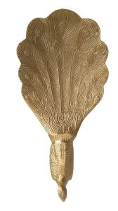 Antique Peacock Serving Tray