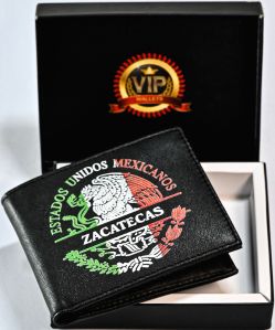 Mens Zacatecas Goat Nappa Leather Wallet