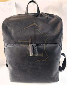 Leather Laptop Backpack