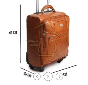 Leather Trolley Bag