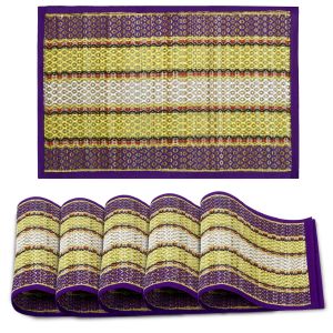 Handloomed Natural River Korai Grass Table Place Mat