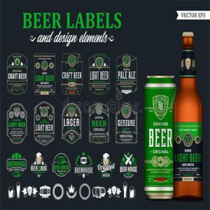 Beer Bottle Labels