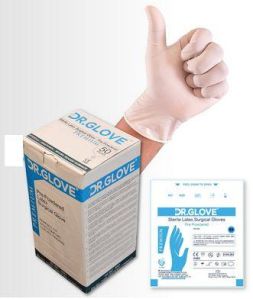 Powdered Latex Sterile Surgical Gloves
