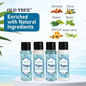 Hotel Toiletries Aqua 30ml. set
