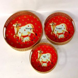 Printed Cow Tray
