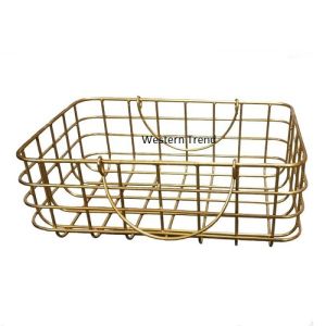 Wire Hamper Basket For Gifting