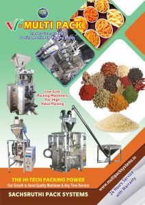 Powder packing machine with screw conveyor