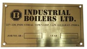 Brass Name Plate