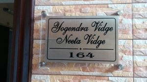 Stainless Steel Name Plate