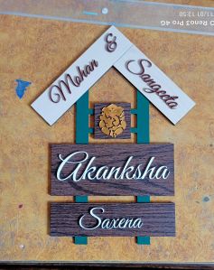 Acrylic 3D Name Plate