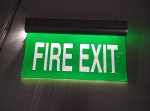 LED Exit Sign Board