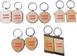 Customised Wooden Keychain