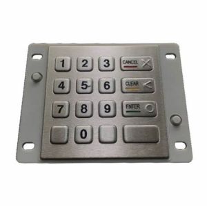 Stainless Steel Numeric Keypad