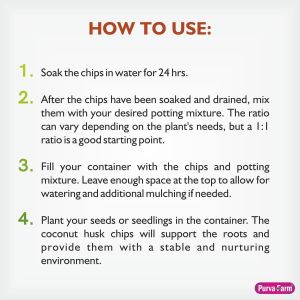 Coconut Husk Chips - 250 Gms