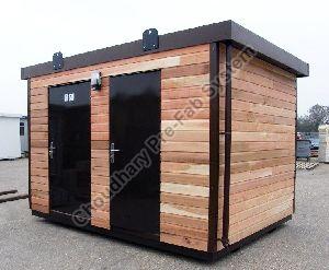 Wooden Portable Security Cabin