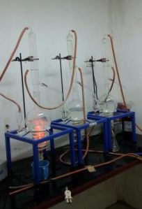 Glass Distillation with Automatic Water Level Cut Off