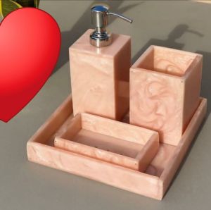 Resin Bathroom Set