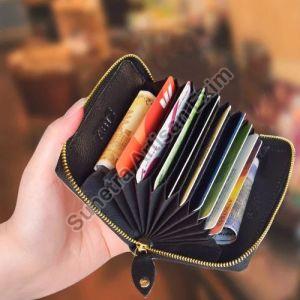 Ladies Leather Card Holder