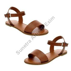 Ladies Leather Sandal