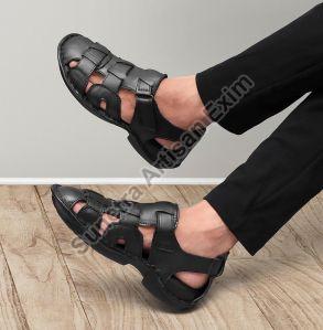 Mens Leather Sandal